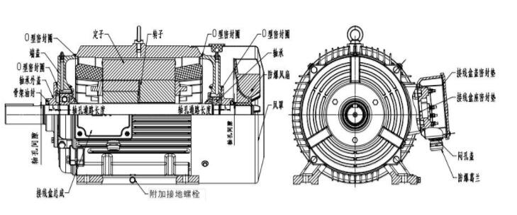 單相電機電容應(yīng)該接在主繞組上還是輔助繞組上？